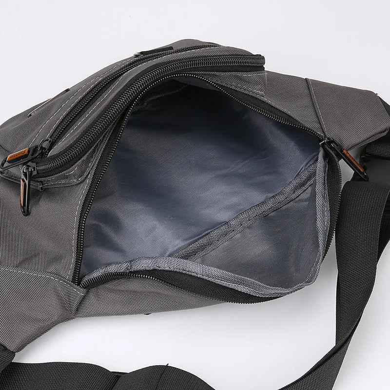Waterproof Men's Waist Pack Fanny Pack with Adjustable Strap for Travel Sports Running - Quick-Access Outdoor Waist Bag
