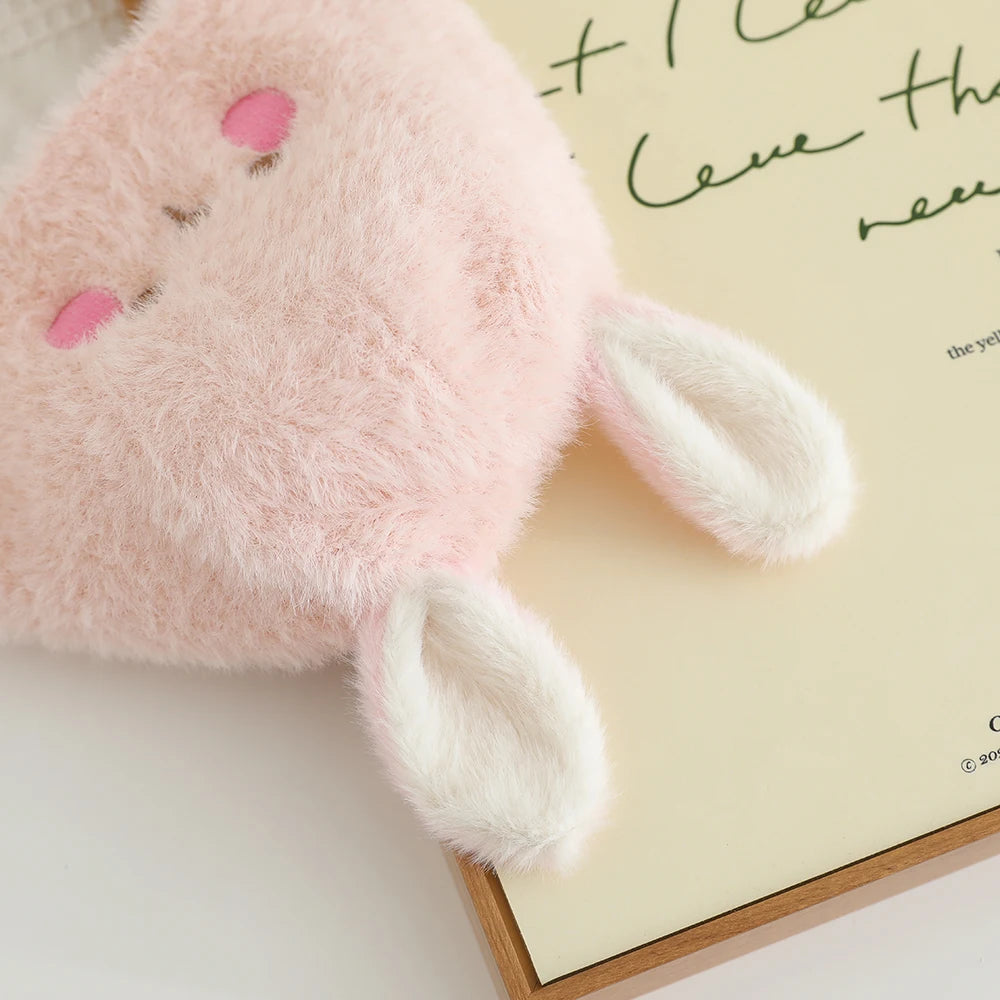 New Autumn Winter Warm Plush Hats for Kids Cartoon Thick Baby Girls Hat Outdoor Windproof Boys Ear Protection Cap Infant Beanies