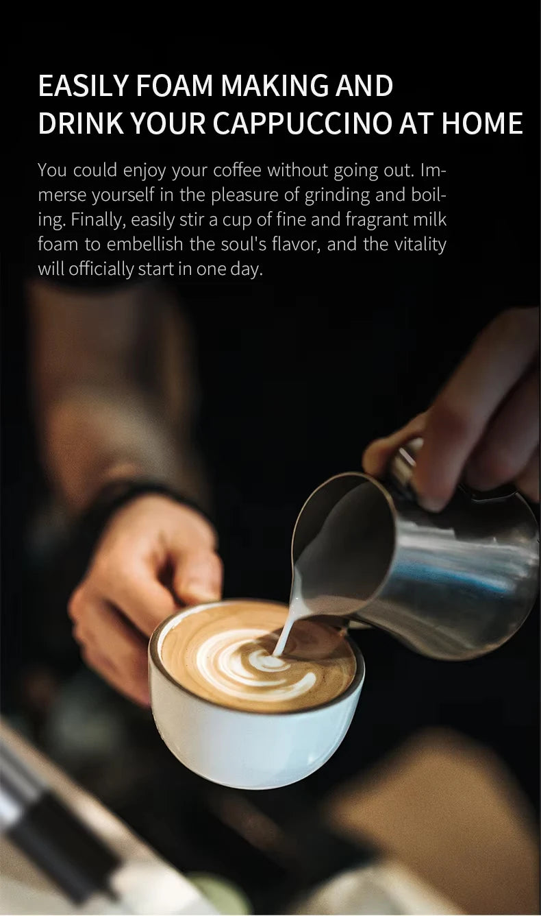 Kitchen Powerful Stirrer Milk Frother Handheld Foam Maker for Lattes Whisk Drink Mixer Coffee Electric Rechargable Egg Beater