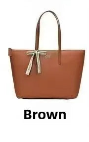 Classic French Fashion Women's Outdoor Large Capacity Lightweight Simple Commuting Big Bag Tote Bag Handbag Large