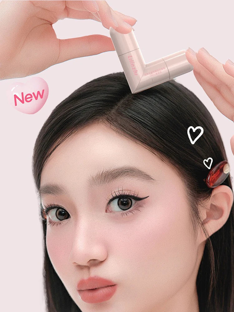 Rotating Eyeliner Stamp Pen Quick-drying Waterproof Eyeliner Liquid Long-lasting Black Brown Eyeliner Small Portable Eye Liner