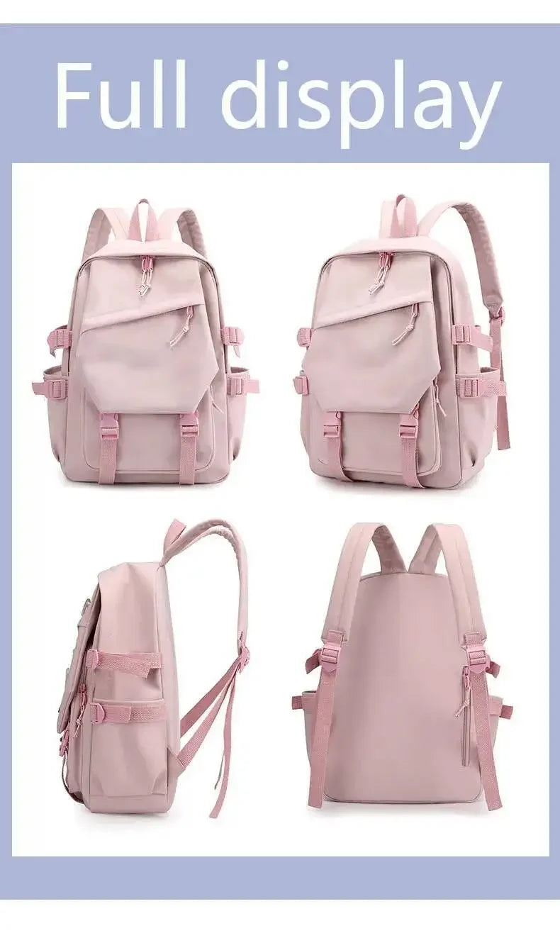 KPop Demon Hunters Huntrix Backpack Women Men Fashion Travel Saja Boys Rumi Zoey Mira Backpacks Outdoor Sport School Bag