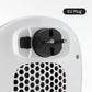 600W Portable Electric Heater Plug in Wall Space Heater Remote Wall Outlet with Timer Warmer Machine Fast Warming Room Heater