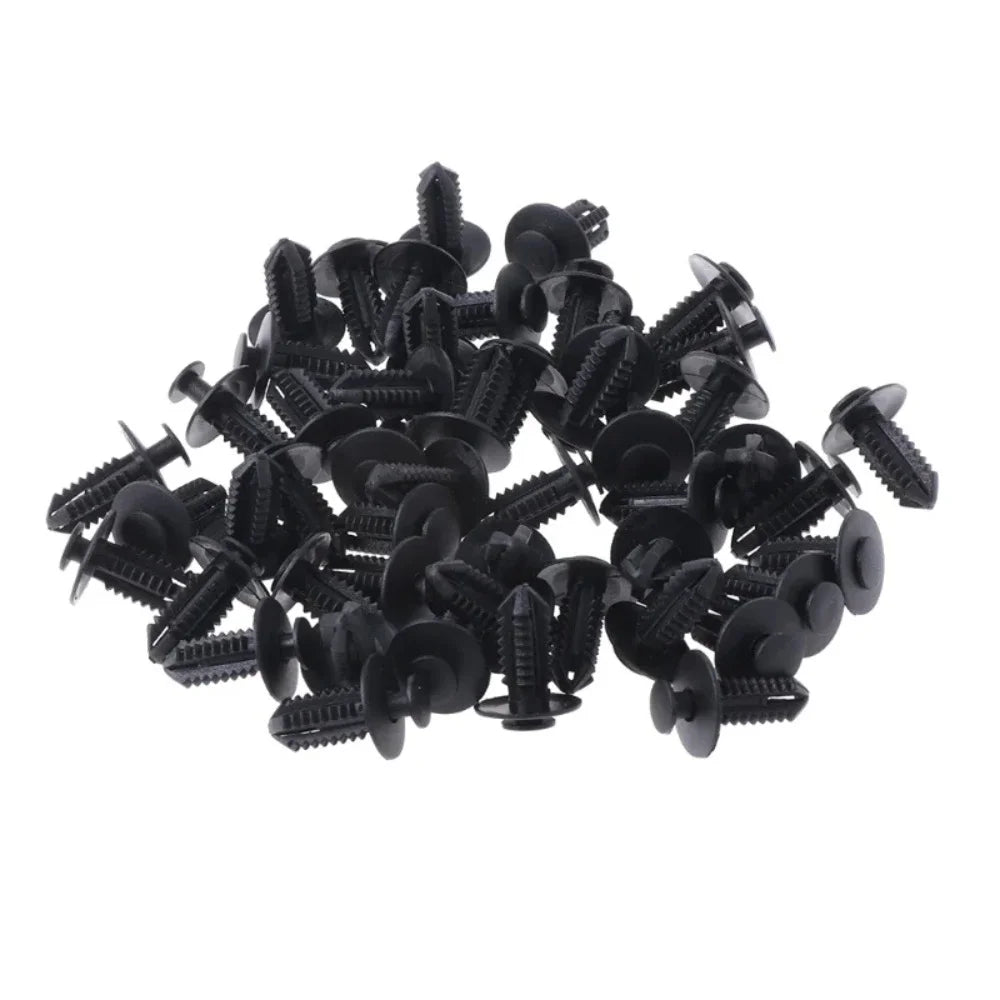 190PCS Car Retainer Clips 6 Sizes – Automotive Plastic Fasteners Kit for Auto Trim Panel Bumper Body Repair Tools