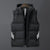 Waistcoat for men spring and autumn waistcoat for Korean men fashion slim handsome vest warm down cotton vest with hat