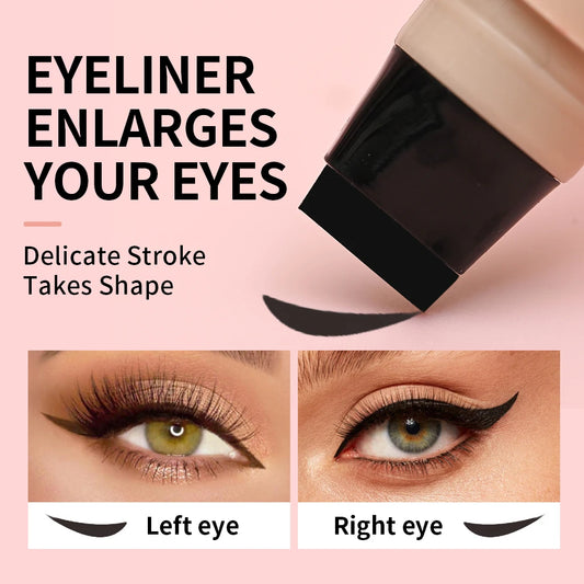 1PC eyeliner pen waterproof, fast drying, durable, smooth and easy to color, creating natural eye makeup