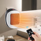 600W Portable Electric Heater Plug in Wall Space Heater Remote Wall Outlet with Timer Warmer Machine Fast Warming Room Heater