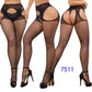 Women Sexy Suspender Stockings Open Crotch Pantyhose Fishnet Tights Hot Fashion Night Party Mesh Net Leggings Garters Hosiery