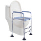 Raised Toilet Seat Elevated Toilet Seat Height Adjustable Toilet Seat Frame Toilet Seat Riser for Handicapped Disabled
