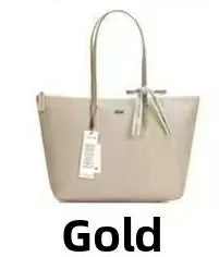 Classic French Fashion Women's Outdoor Large Capacity Lightweight Simple Commuting Big Bag Tote Bag Handbag Large