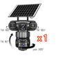 15MP 8K 3 Lens solar security cameras wifi outdoor Waterproof PIR Night Vision Two-Way Audio Mobile Tracking Security IP Cameras