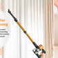 Cordless Vacuum Cleaner 8 in 1 Powerful Suction Lightweight,LED Display,45Mins Detachable Battery Vacuum for Floor/Carpet/Pet