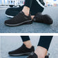 Men Running Walking Knit Shoes Fashion Casual Sneakers Breathable Sport Athletic Men Sneakers Casual Shoes Big Size 36-48