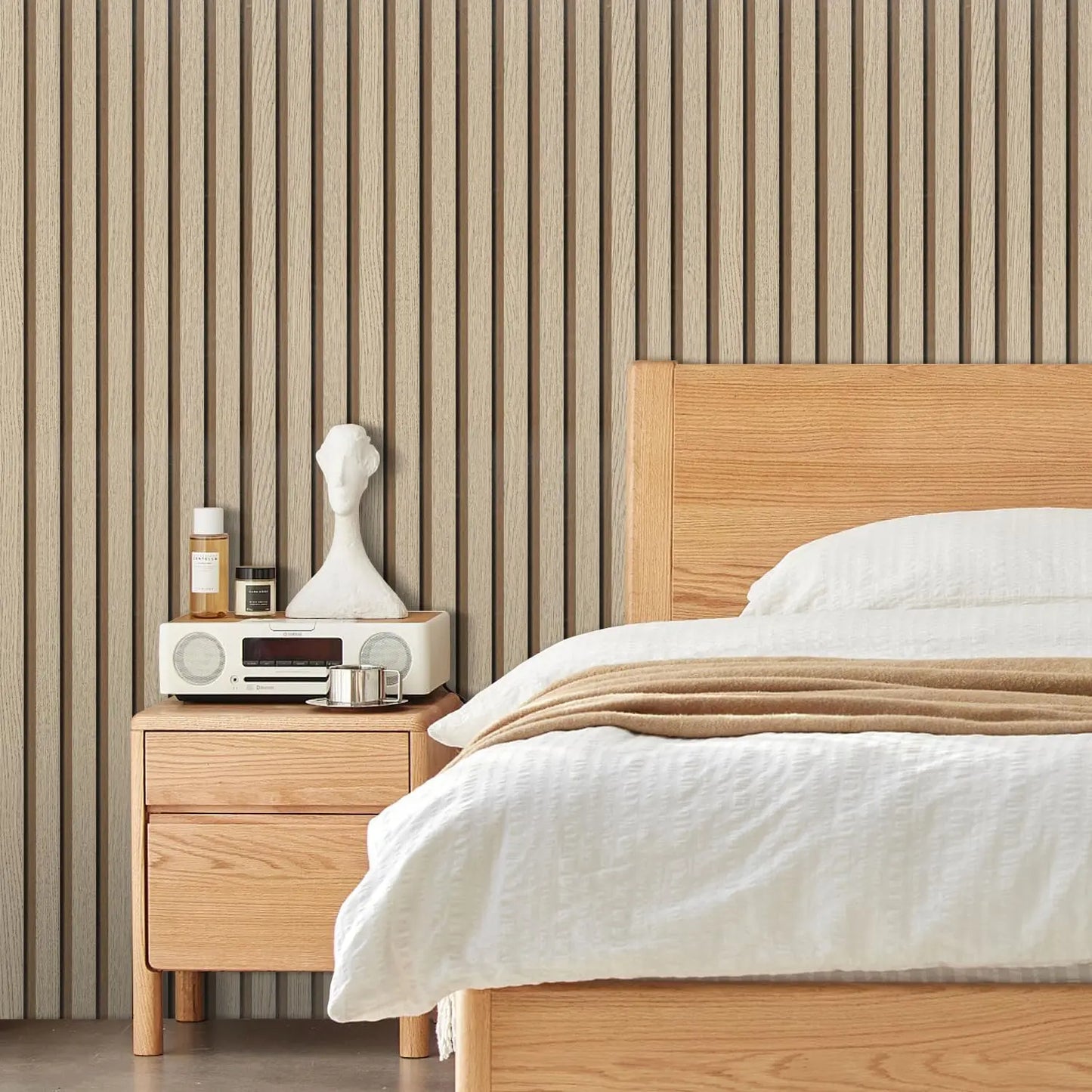 Self-adhesive Wood Grain Wallpaper PVC Waterproof Contact Paper Living Room Bedroom Home Decoration Sticker Wall Stickers Decor