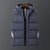 Waistcoat for men spring and autumn waistcoat for Korean men fashion slim handsome vest warm down cotton vest with hat
