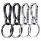 4Pcs Carabiner Clip Keychain Metal Carabiner Shape Key Ring Keyring Key Holder Clips Hook Holder Organizer for Car Keys Finder f