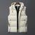 Waistcoat for men spring and autumn waistcoat for Korean men fashion slim handsome vest warm down cotton vest with hat