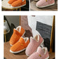 New Fur Slippers For Women Men Winter Furry Fashion Warm Ankles Plush Cozy Slides For Home Indoor Soft Sole Cotton Shoes