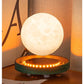 Magnetic Levitating Bulb Saturn Moon Lamp Levitating Rotating Table Lamp Creative Office Home Decoration Unique Gifts