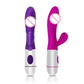 Rechargeable Dildo Rabbit Vibrator Dual Vibration G Spot Vagina Massager AV Stick Clitoris Sex Toys for Women Female Masturbator