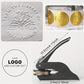 Custom Embosser Stamp LOGO DIY Personalized Book Embosser Seals for Letter Head Wedding Envelope Graduation Christmas Decoration