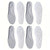 1Pair/2Pairs/4Pairs High Elasticity Latex Sport Insoles Soft Shoe Pads Arch Support Orthotic Insoles Breathable Deodorant Insole
