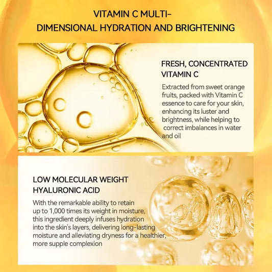 Vitamin C Toner Moisturizing and Refreshing Preventing Dry Skin Changing Hair Glossing Repairing Skin Non irritating 500ml