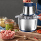 5L Electric Meat Grinders Food Crusher Stainless Steel Multifunctional Vegetable Slicer Processor Chopper Kitchen Appliances