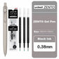 Japan Uni/Mitsubishi Uniball ZENTO series Gel Pen,Small Core 2nd 0.38/0.5mm Business Office Signing stylo back to school station