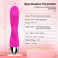 Dual-Headed Multi-Speed G-Spot Vibrator for Women, Body-Safe Silicone Clitoral and Vaginal Stimulator with Ergonomic Design
