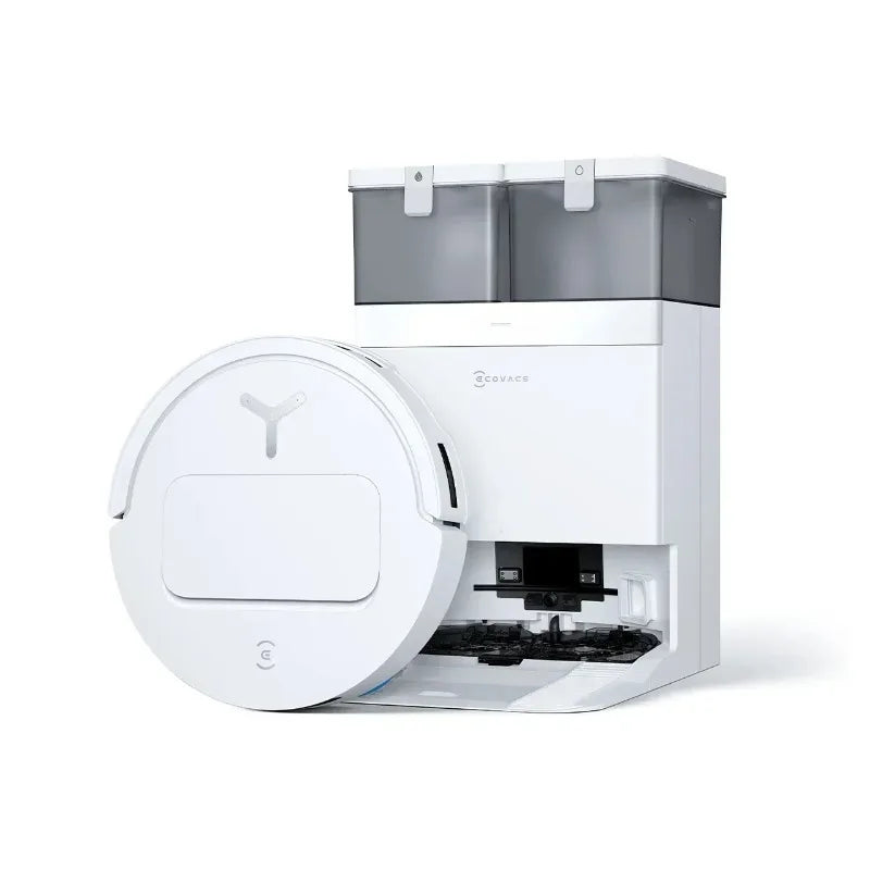 Original Ecovacs Deebot T50 PRO Vacuum Cleaner Robot Chinese Version 15800Pa Hair Zero-tangle Stepless 70°C Hot Water