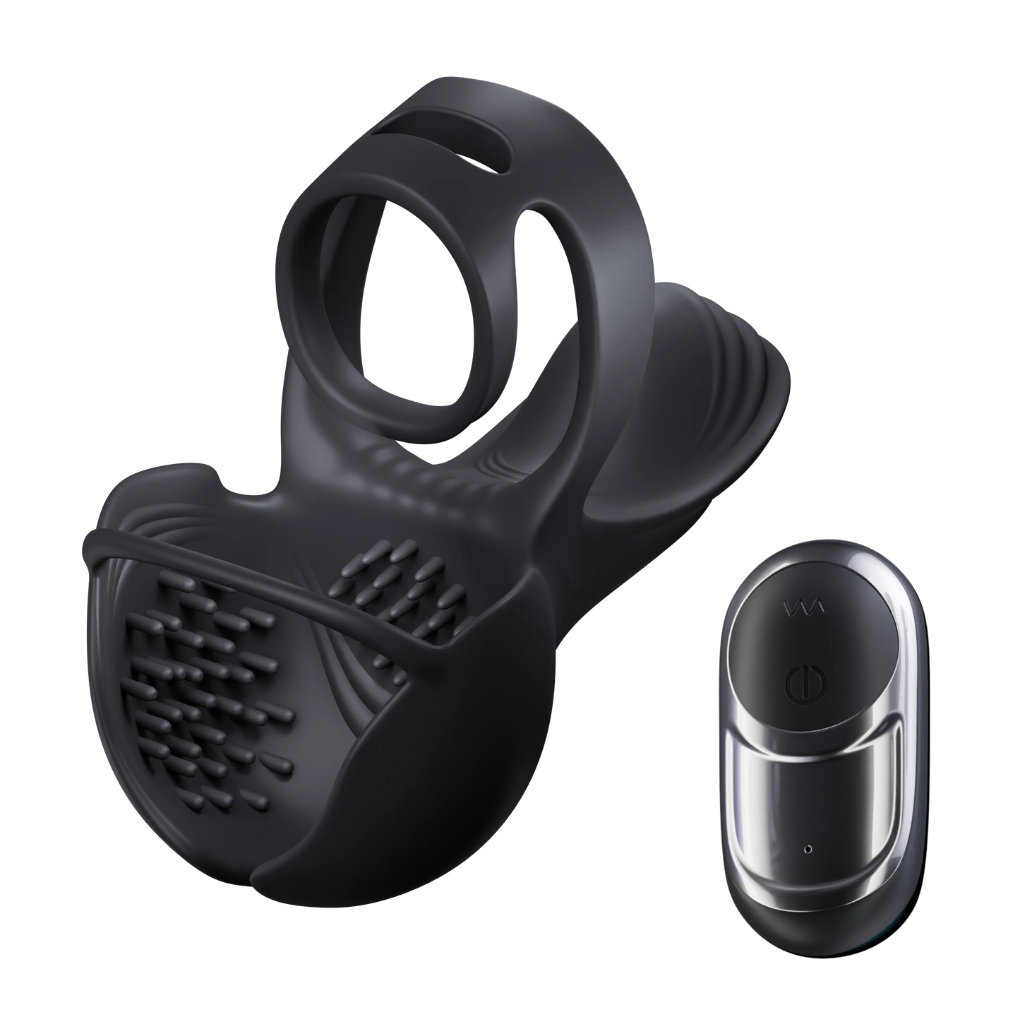 Vibrating Cock Penis Ring Testicle Massager Perineum Scrotum Stimulator Prostate Vibrator Delay EjaculationSex Toys for Men