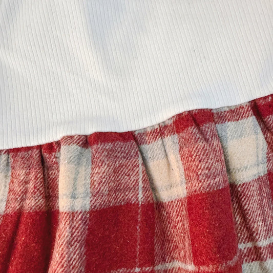 Baby Clothes Girl Spring And Autumn Bow And Plaid Fake Two Pieces Long-Sleeved Baby Dresses Cute Casual Girl Kid's Dress