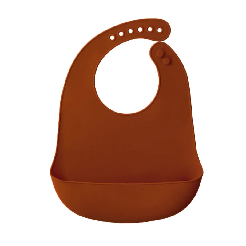 Silicone Waterproof Bibs Burping Cloth Feeding Things Apron Items Bib Product Stuff for Newborn Baby Eating Babies Everything