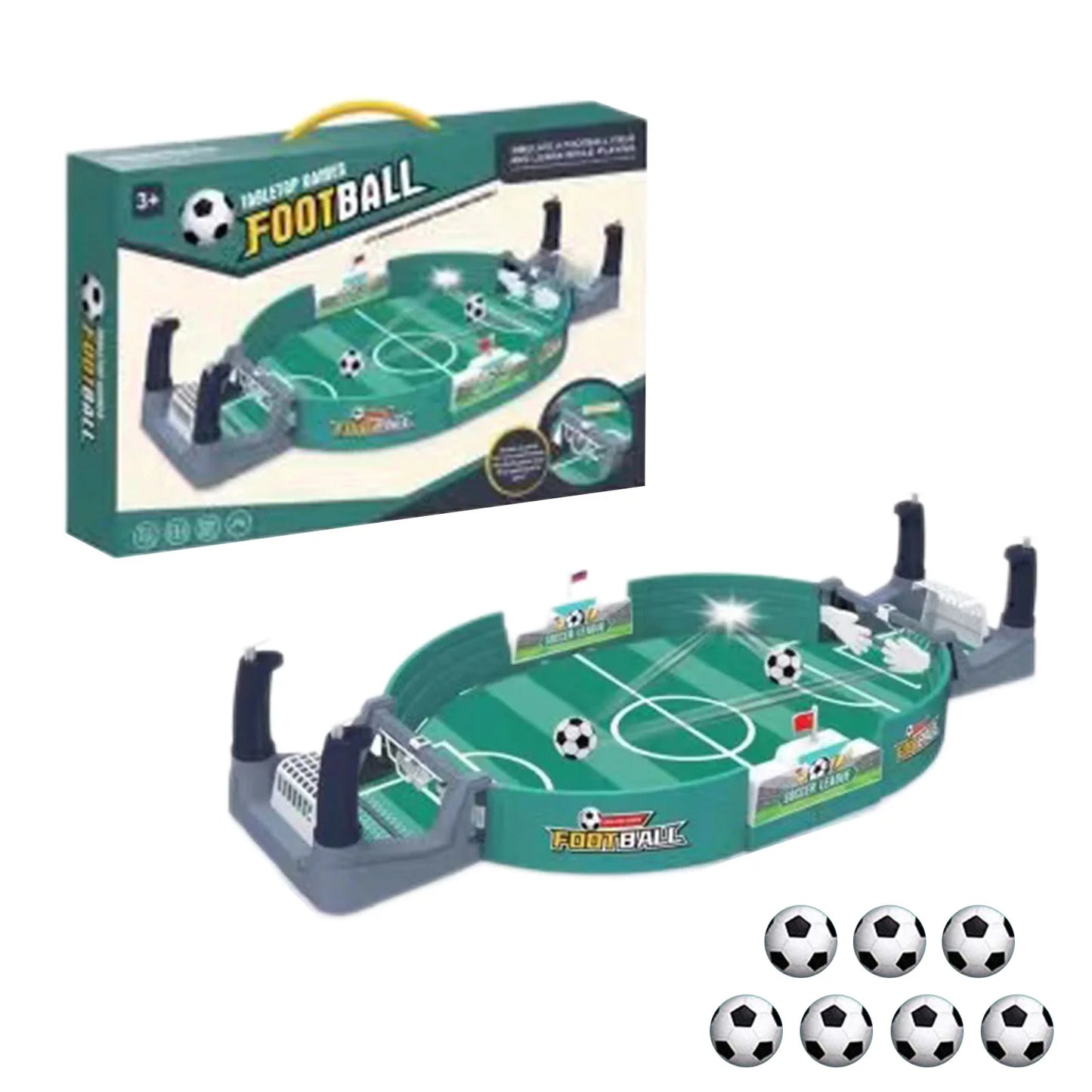 Soccer Table Football Board Game for Family Party Parent-child Interactive Leisure Tabletop Soccer Battle Game for Kids Adults