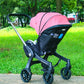 2025 New Baby Stroller 4in1 Multifunctional Newborn Baby Stroller 3in1 Foldable Basket Type Seat Lightweight Travel Pram
