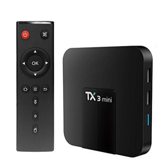 TX3 mini TV Box Android 10.0 4K Allwinner H313 Quad Core 2G/16G 5G Dual WIFI BT H.265 VP9 UHD HD Youtube Smart Media Player