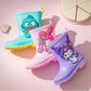 Sanrio Children's Rain Boots Cute Kuromi Melody Pachocco Non-slip Rain Shoes For Boys And Girls Waterproof Shoes Summer Summer