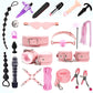 Vibrators sexy toys for women couples adult 18 Handcuffs erotic accessories bondage gear Mask anal plug penis ring dildo sex kit