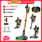Cordless Vacuum Cleaner 8 in 1 Powerful Suction Lightweight,LED Display,45Mins Detachable Battery Vacuum for Floor/Carpet/Pet