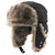 Winter Children Fur Keep Warm Hats Cartoon Dinosaur Pattern Ushanka Caps for 1-10 Years Boys Girls Windproof Soft Skiing Hat
