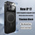 Luxury Large Frame Glass Lens Protect New Phone Case for iPhone 17 Air 16 15 14 13 Pro Max 17 Pro Magsafe Magnetic PC Hard Cover