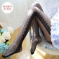 Polka Dot Print Stocking Women Sexy Tights Fishnet Mesh Seamless Pantyhose Nylon Black White Nightclub Female Ladies Silk Tights