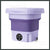 8L Portable Folding Washing Machine Compact Travel Clothes Socks Underwear Cleaner Washer for Home Camping Camping Trips