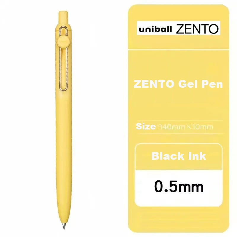 Japan Uni/Mitsubishi Uniball ZENTO series Gel Pen,Small Core 2nd 0.38/0.5mm Business Office Signing stylo back to school station