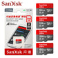 100% Original SanDisk Micro SD Card A1 A2 Memory Card 32GB 64GB 128GB 256GB 512GB 1TB microSD TF Card Storage UHS-I Cards U1 U3
