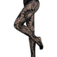 2024 new fashion girls fishnet stockings sexy tattoo lace stockings jacquard lace hollow pantyhose