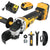 Dewalt DCG405NT 125MM amoladora angular sin escobillas inalámbrica 9000RPM máquina cortadora pulidora para baterías de litio
