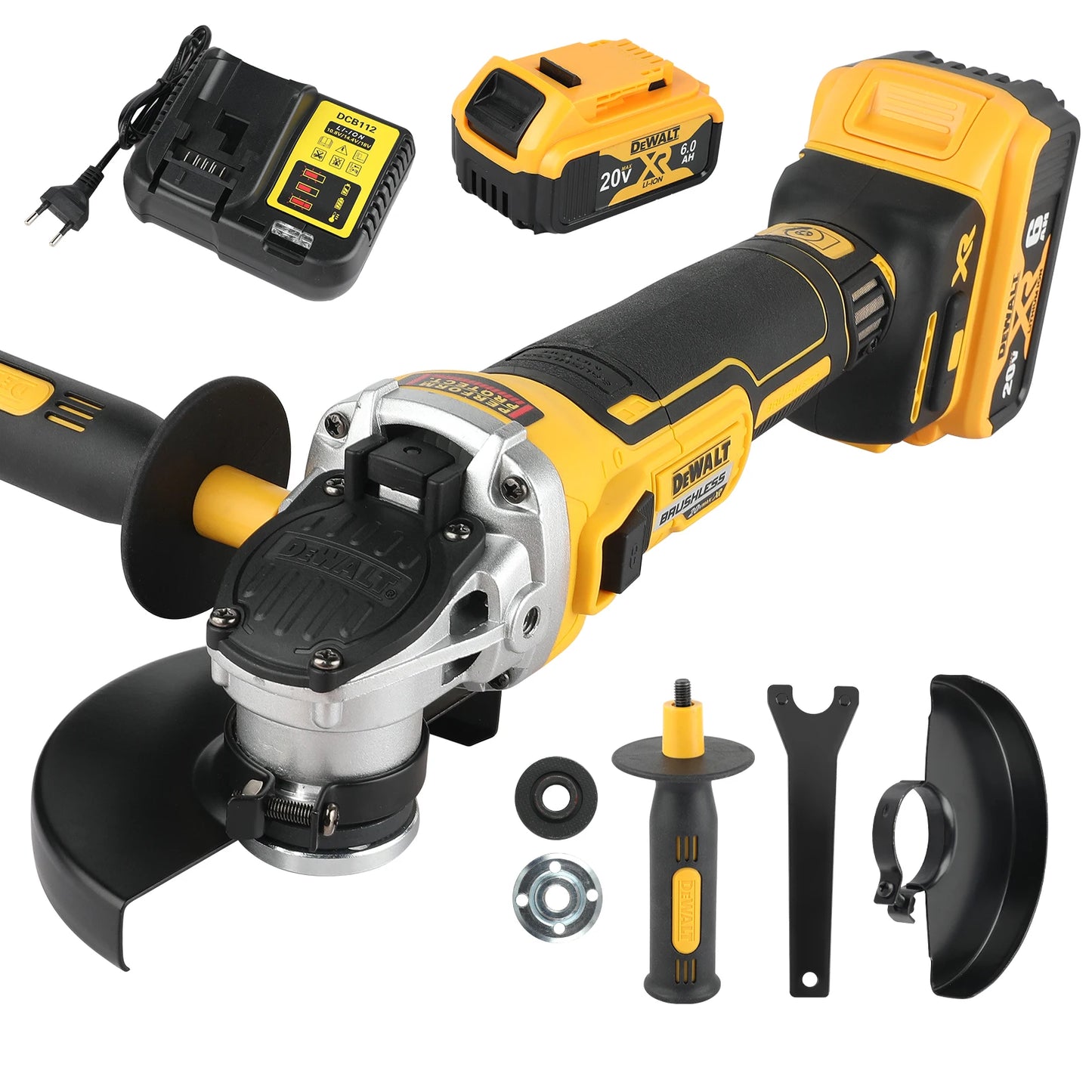 Dewalt DCG405NT 125MM amoladora angular sin escobillas inalámbrica 9000RPM máquina cortadora pulidora para baterías de litio
