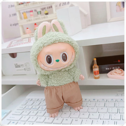 Doll Clothing Fashion Hoodie and Pants Set Korean